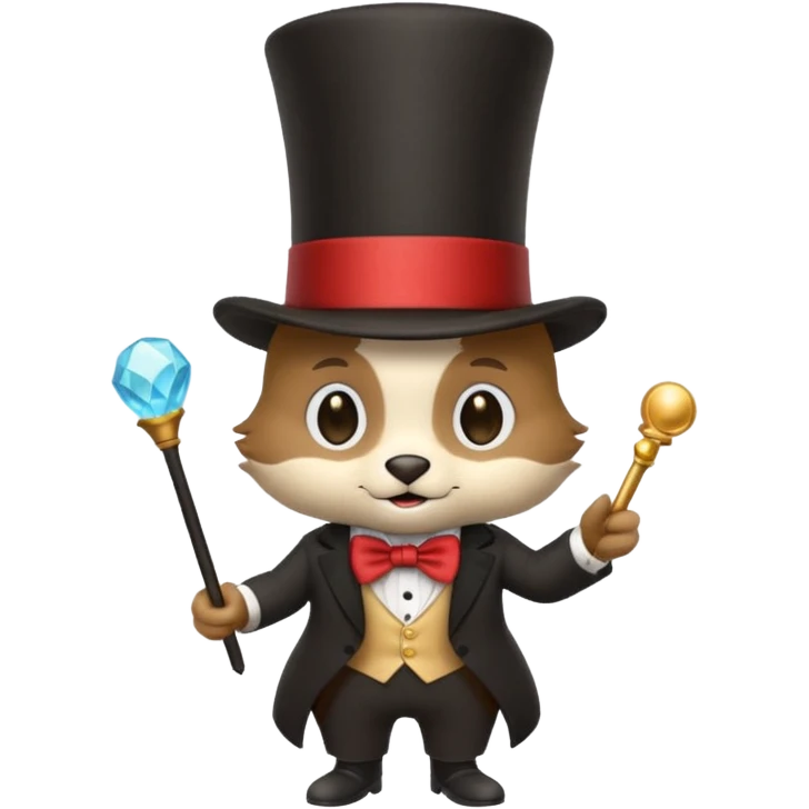 magician animal emoji