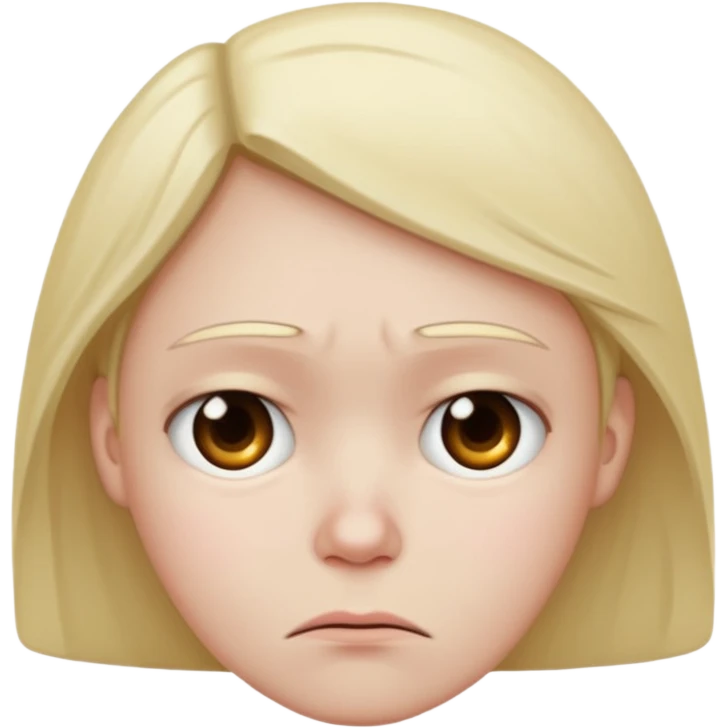 😐😔 emoji