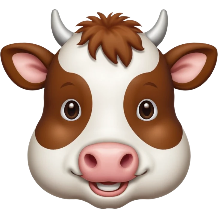 Cute cow emoji