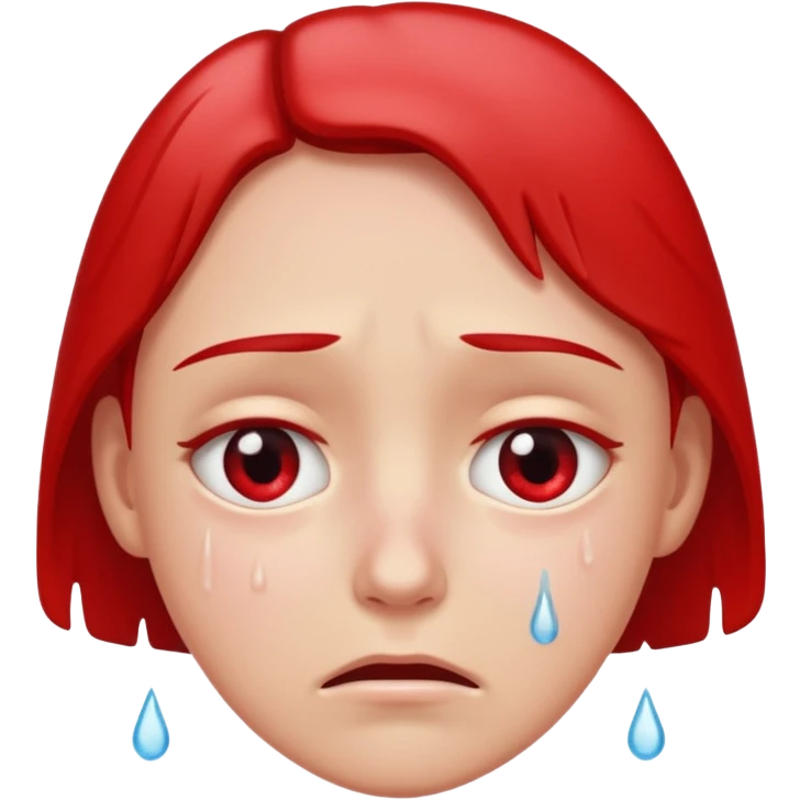 Devastated emoji