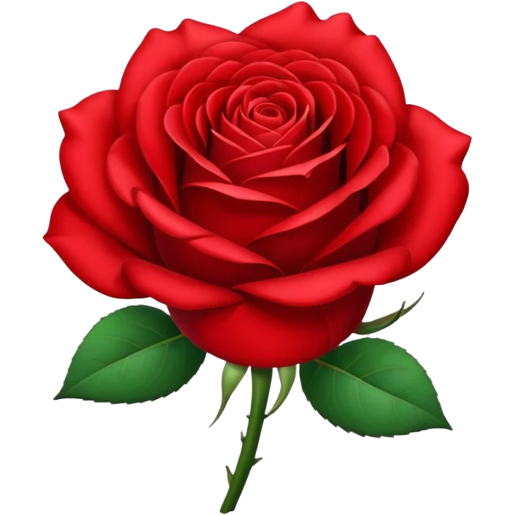 Rose emoji