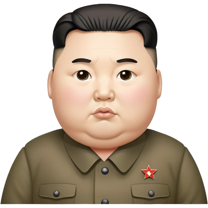 kim jong un fat emoji