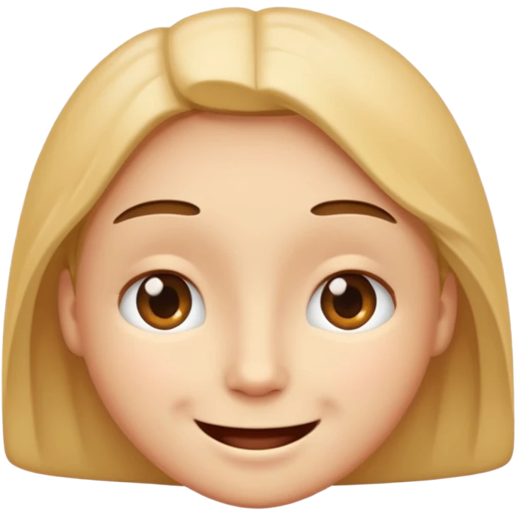 A smiling face with barely open eyes. emoji