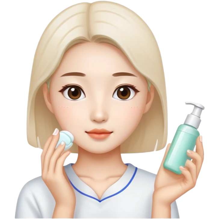 skin care Kit Rituals korean girl emoji