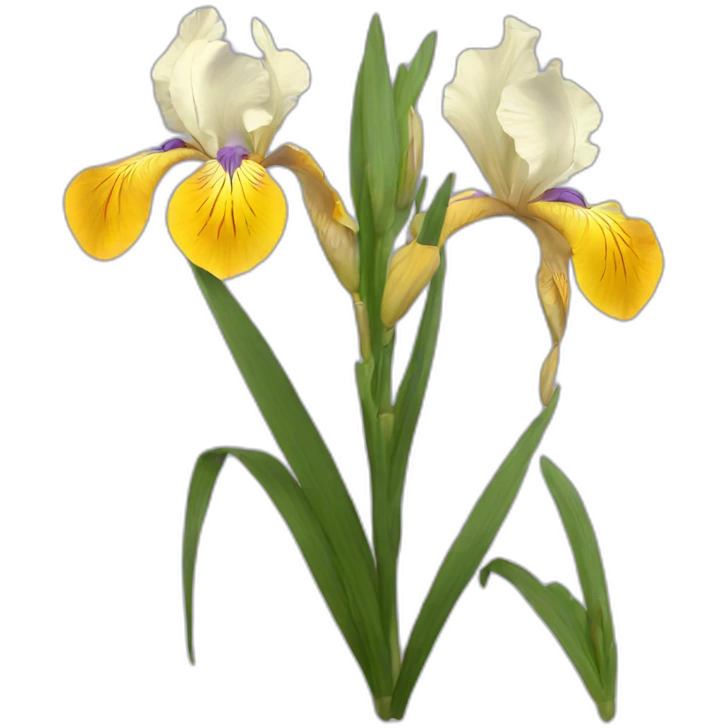 iris flora emoji