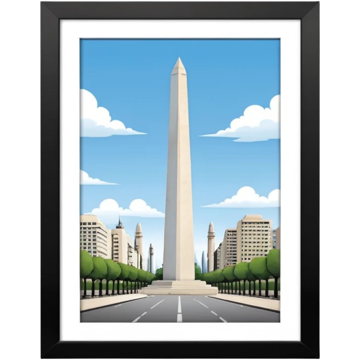 Obelisco argentina  emoji