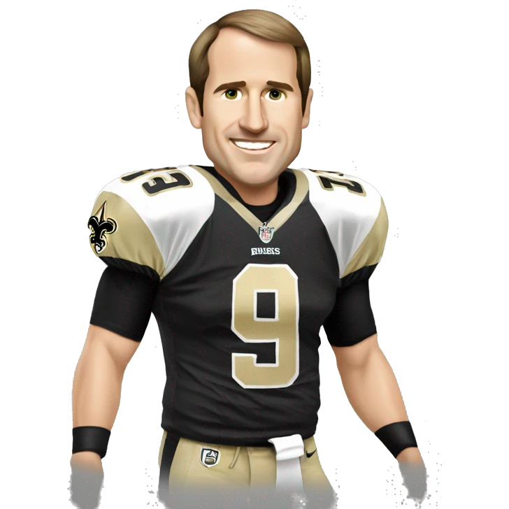 drew brees emoji