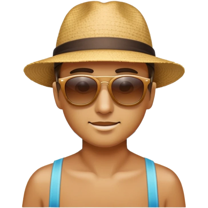 Nutria en la playa  emoji