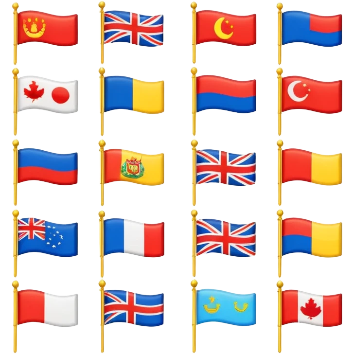 Drapeaux gitan emoji