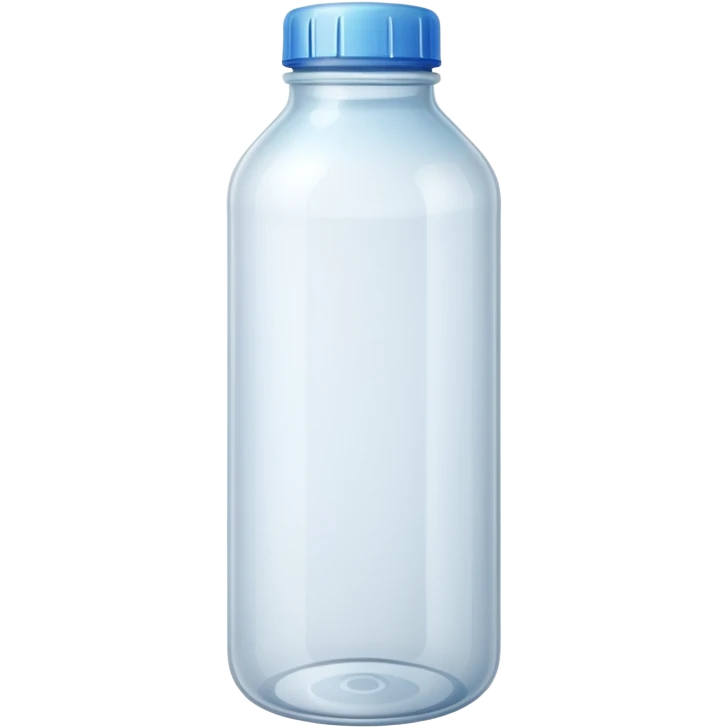 make a empty plastic bottle emoji
