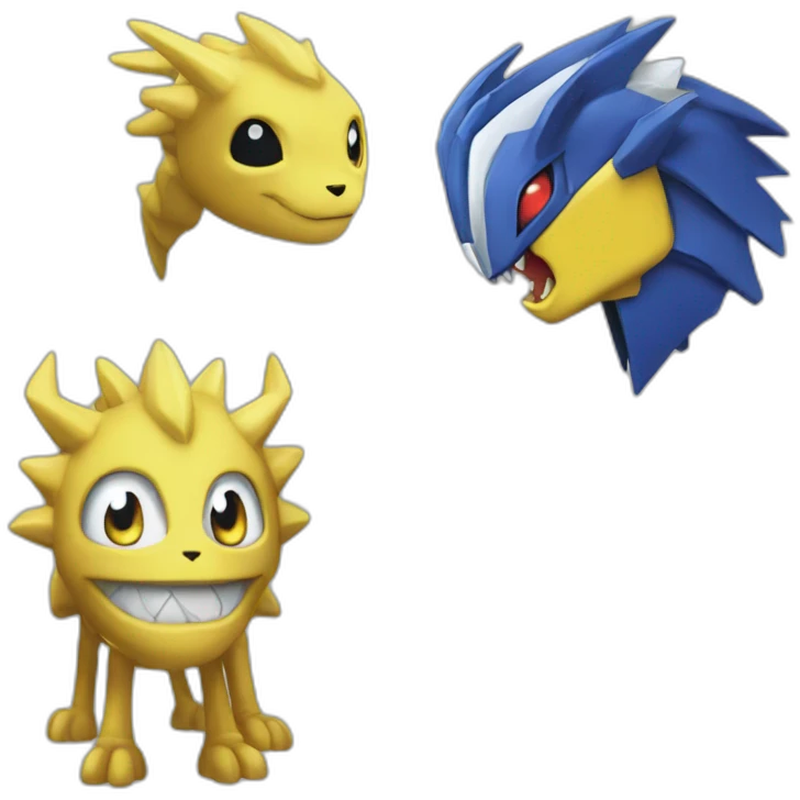 Méga digimon emoji