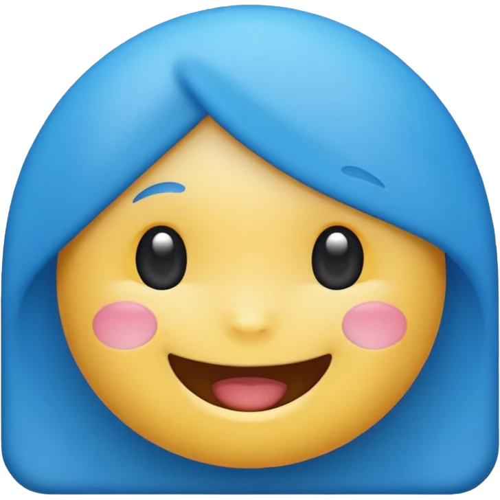 blue kawaii emojis emoji