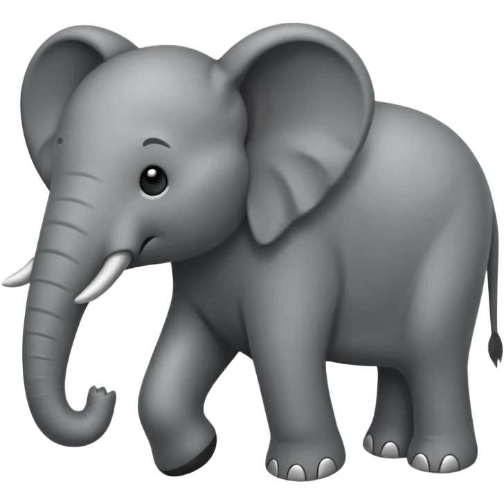 pata de elefante encadenada, solo pata emoji
