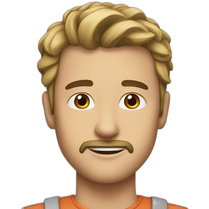 Человек бьет себя по лицу emoji