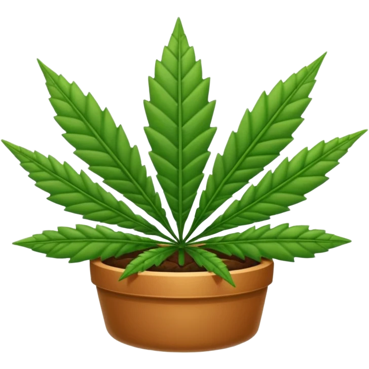 Pot leaf emoji