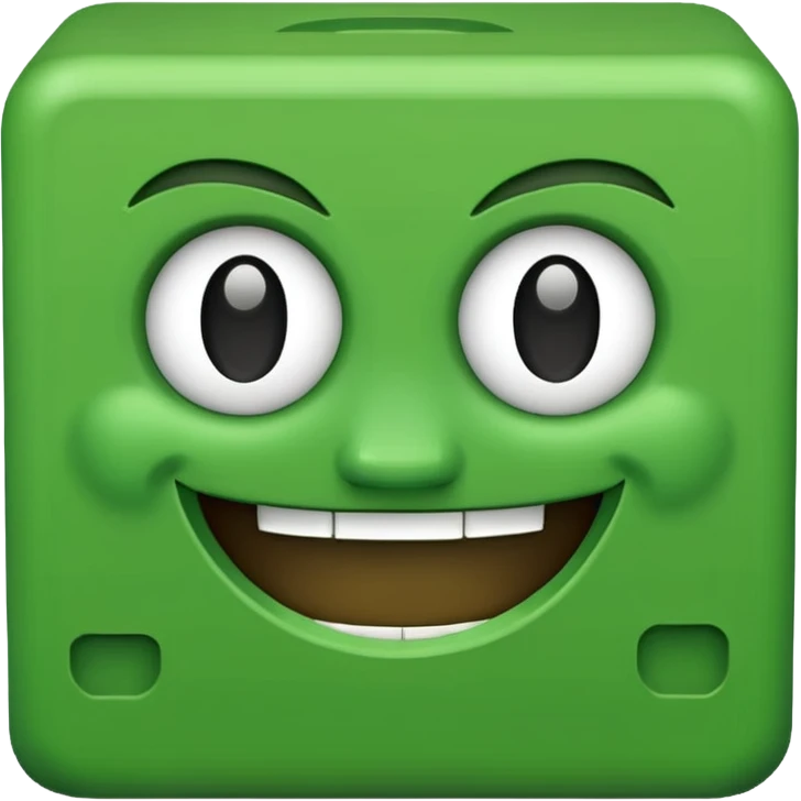 Creeper face emoji