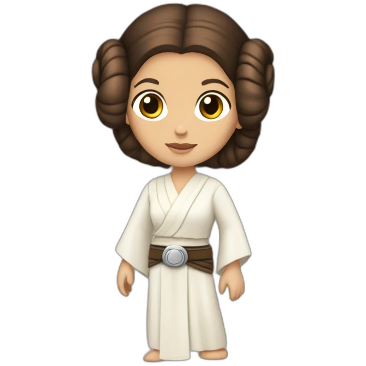 Princess Leia emoji