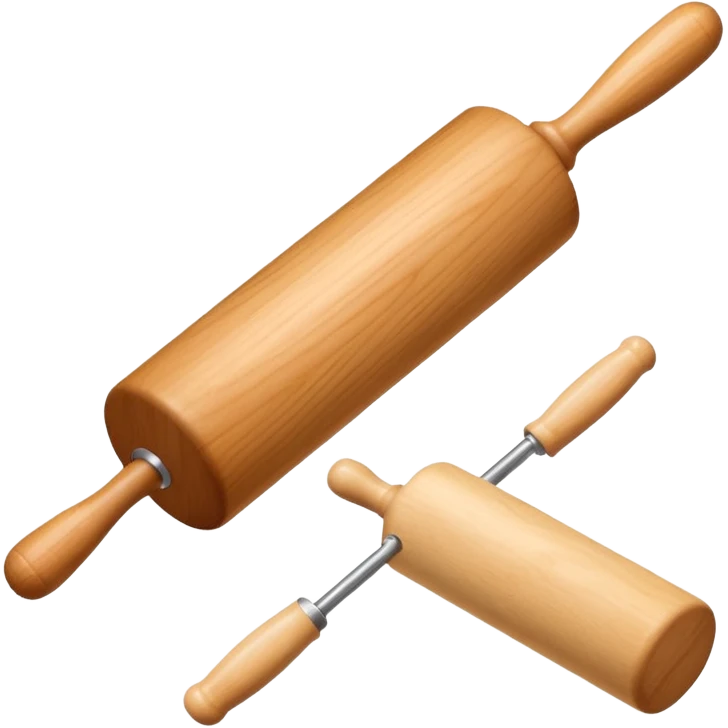 Ausrollholz einzel emoji