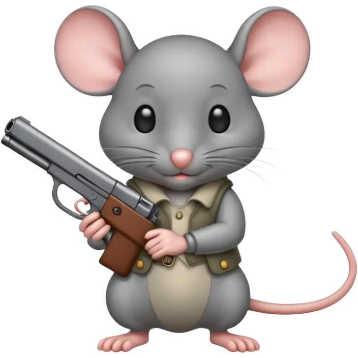 🐁🔫 emoji