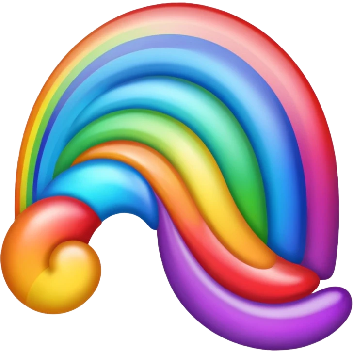 Rainbow commerce emoji
