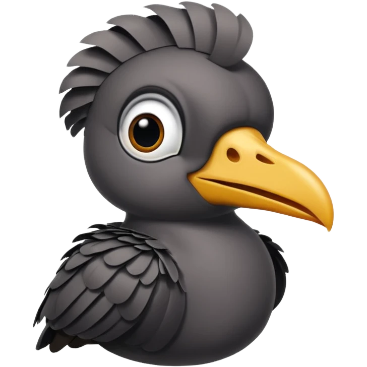 Umbrella bird emoji