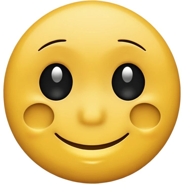 Smiley face emo emoji