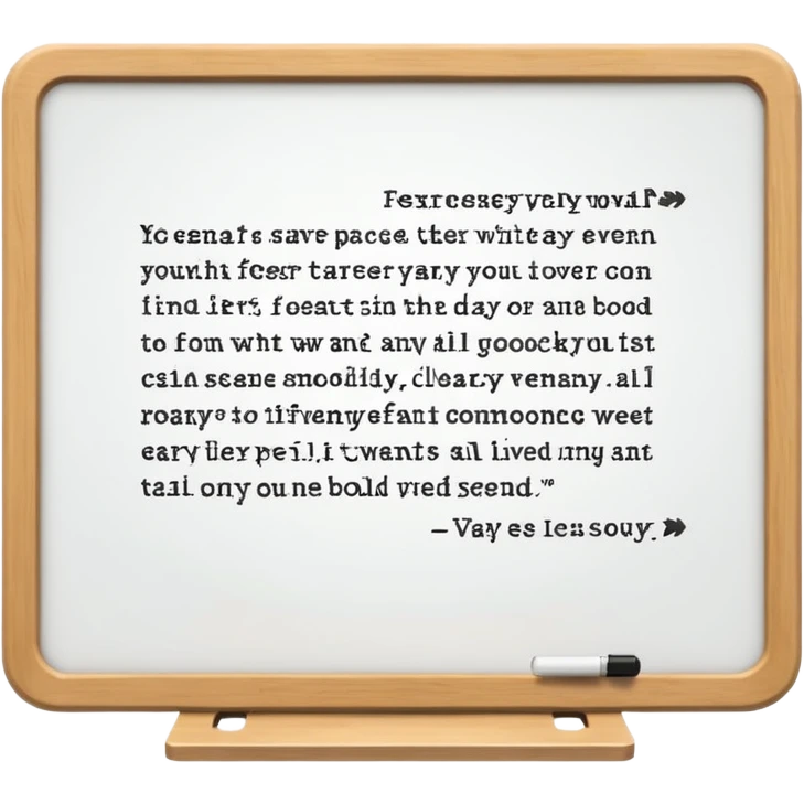 Board showing written  ®️f-07 emoji