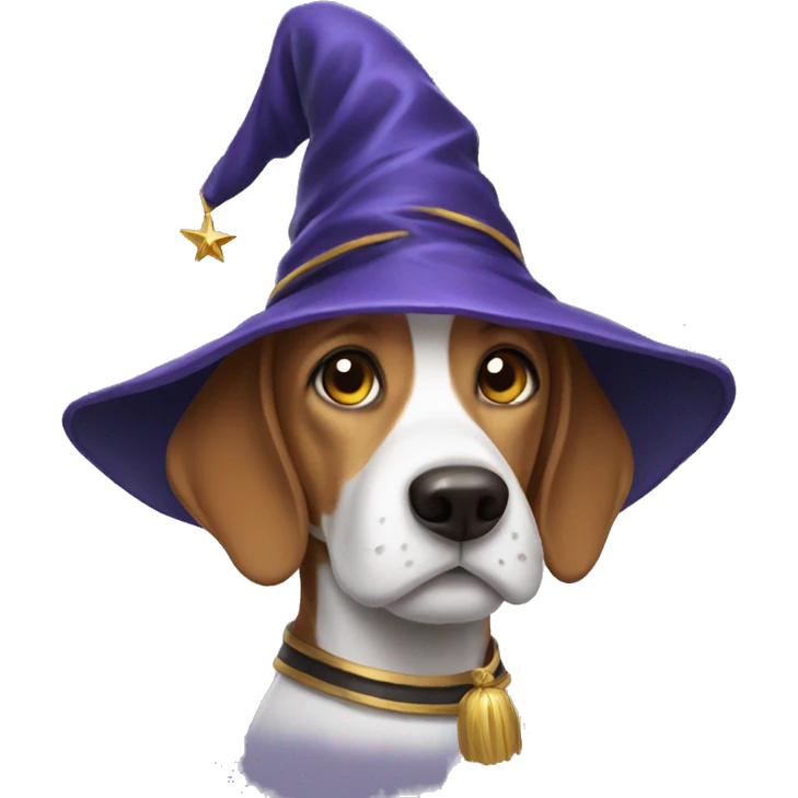 Wizard beagle  emoji
