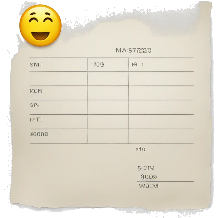 invoice emoji