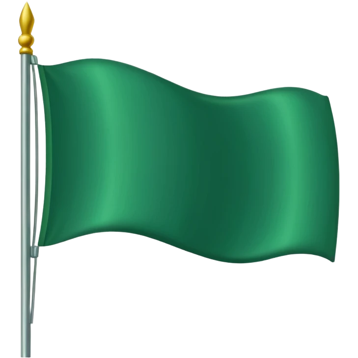 Green flag emoji
