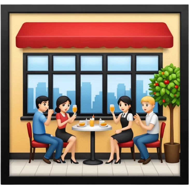 restaurant emoji