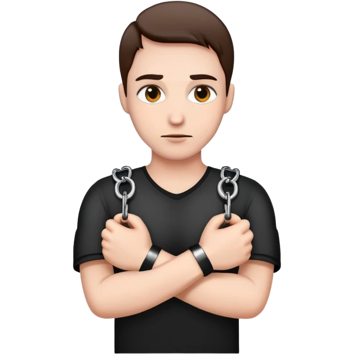 handcuffed person emoji