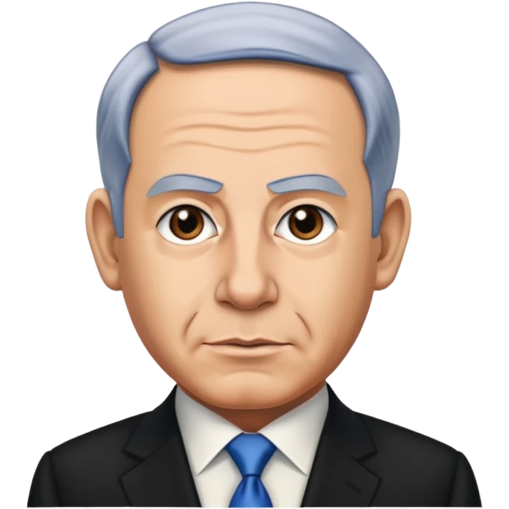 benjamin netanyau as a dictator emoji