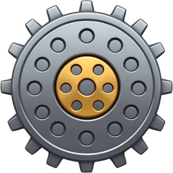 micro gear emoji