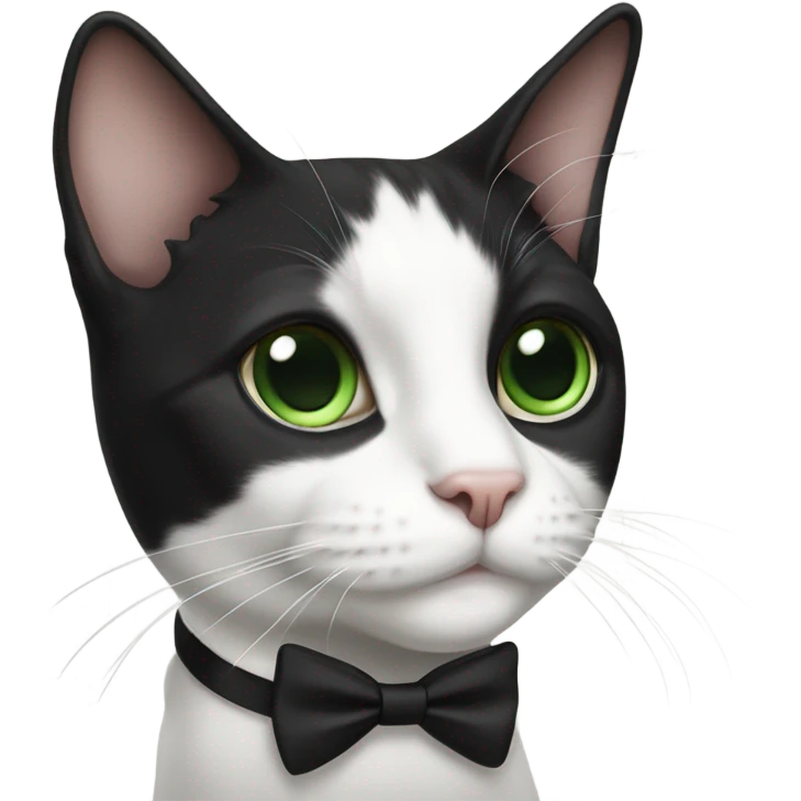 tuxedo cat emoji