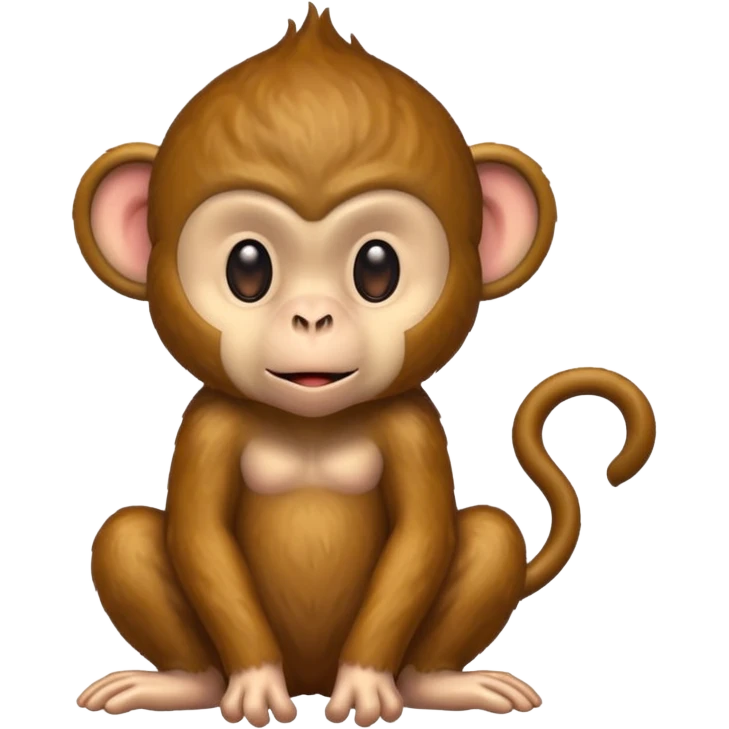 Monkey pooping emoji