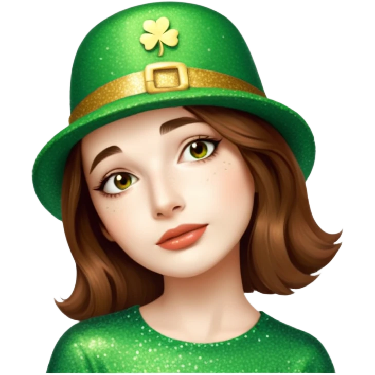 Sparkling Leprechaun emoji