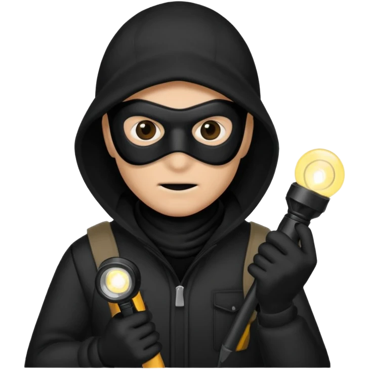 Burglar emoji