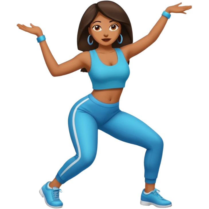 Twerking Latina emoji