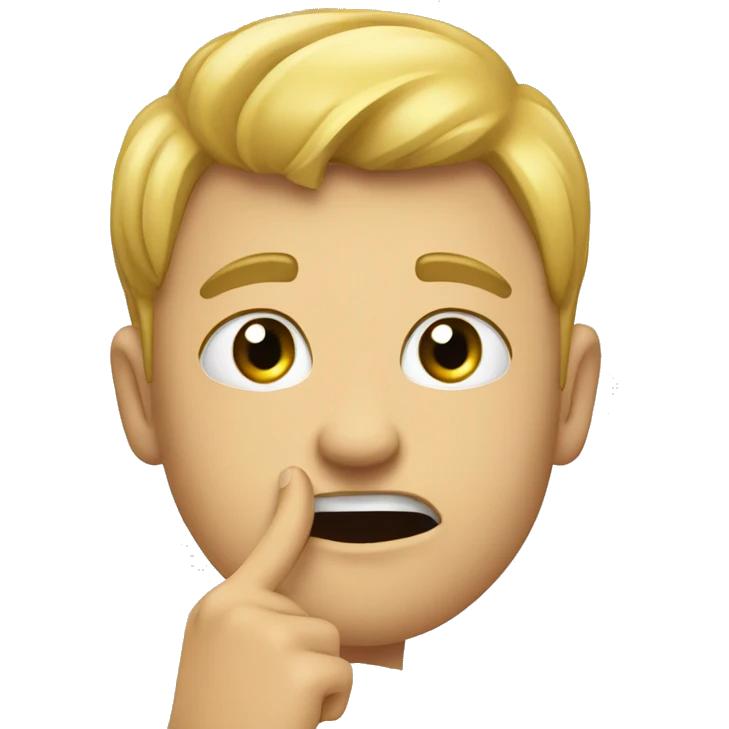 Student geting thumb down negative emoji