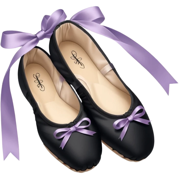 cinematic-realistic-ballet-shoes,-soft-satin-black-pointe-shoes-with-delicate-ribbons,-resting-gently-on-a-polished-wooden-floor,-subtle-creases-in-the-fabric,-glowing-under-the-warm-golden-light-of-a-rehearsal-studio,-evoking-ele emoji
