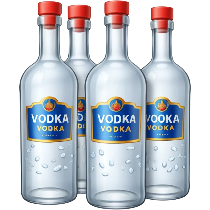 A case of vodka emoji