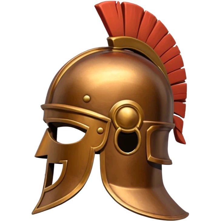 Roman Gladiator helmet emoji | AI Emoji Generator