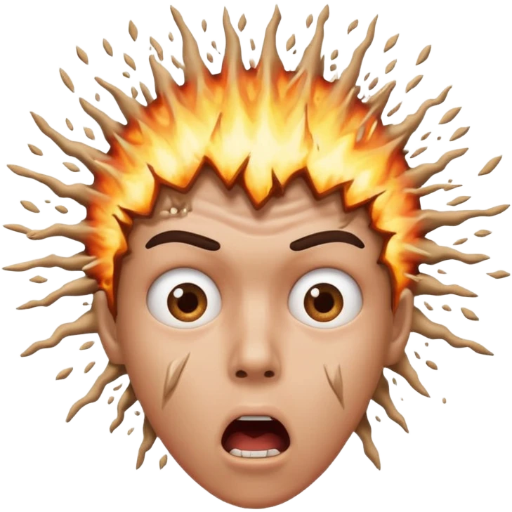 head exploding mind blown. emoji