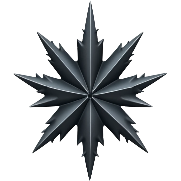 Caltrop emoji