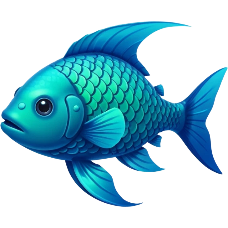 Glowing  Fish emoji