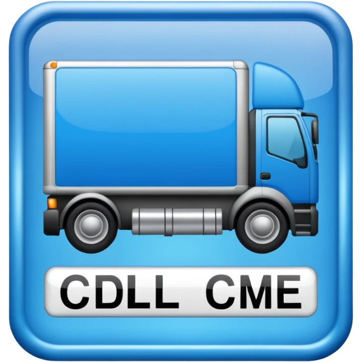 CDL license emoji