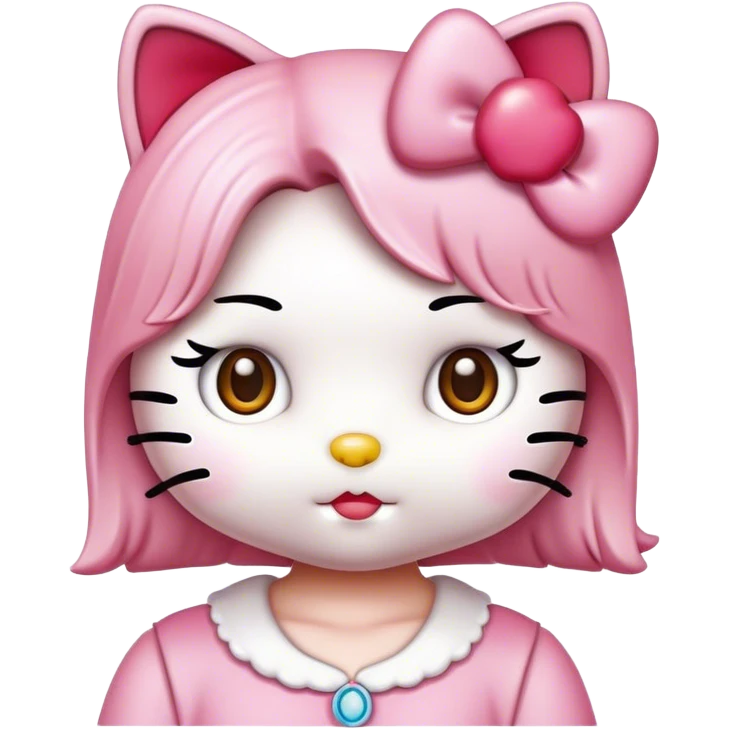 Hello kitty emoji