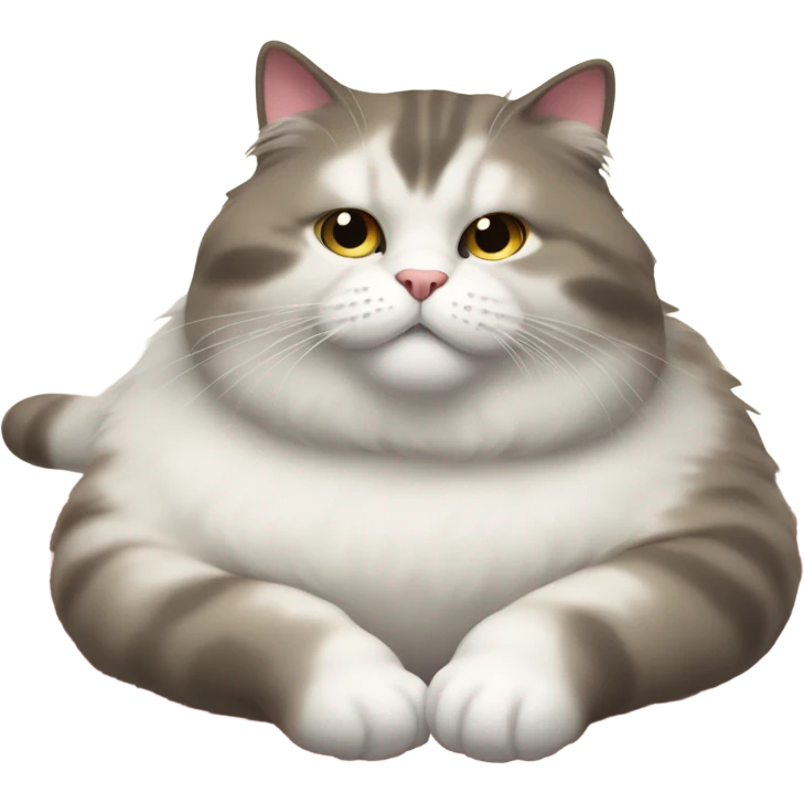 Fat cat  emoji