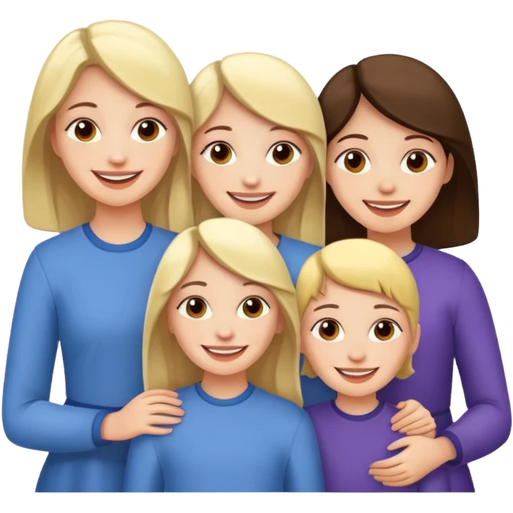 মা, ৩ বোন এবং ১ ভাই emoji